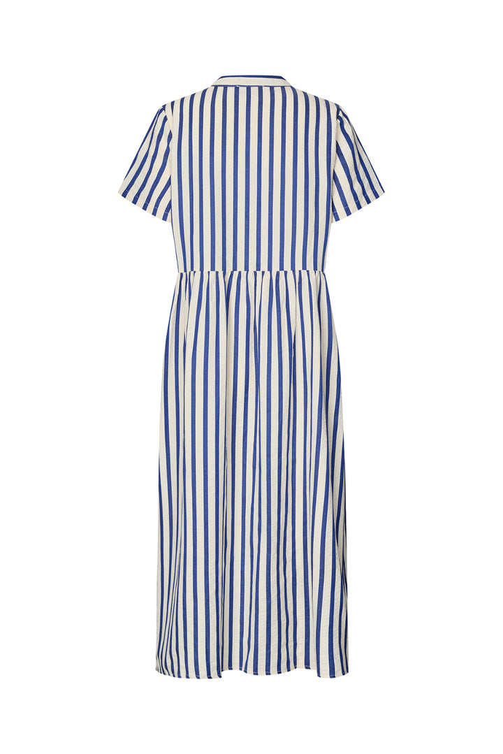 AliyaLL Maxi  Dress SS - Blue