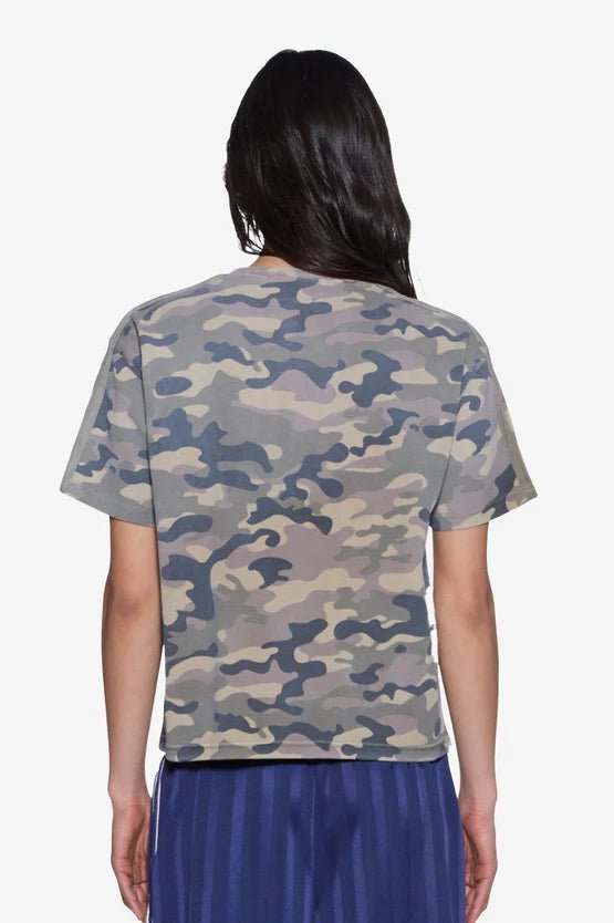 Ruched Everyday SS Tee - Camo - Chillis & More NZ