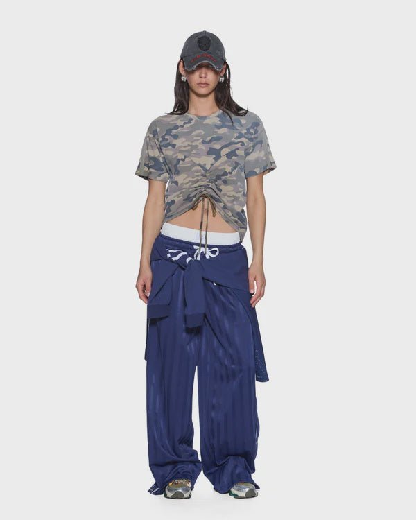 Ruched Everyday SS Tee - Camo - Chillis & More NZ