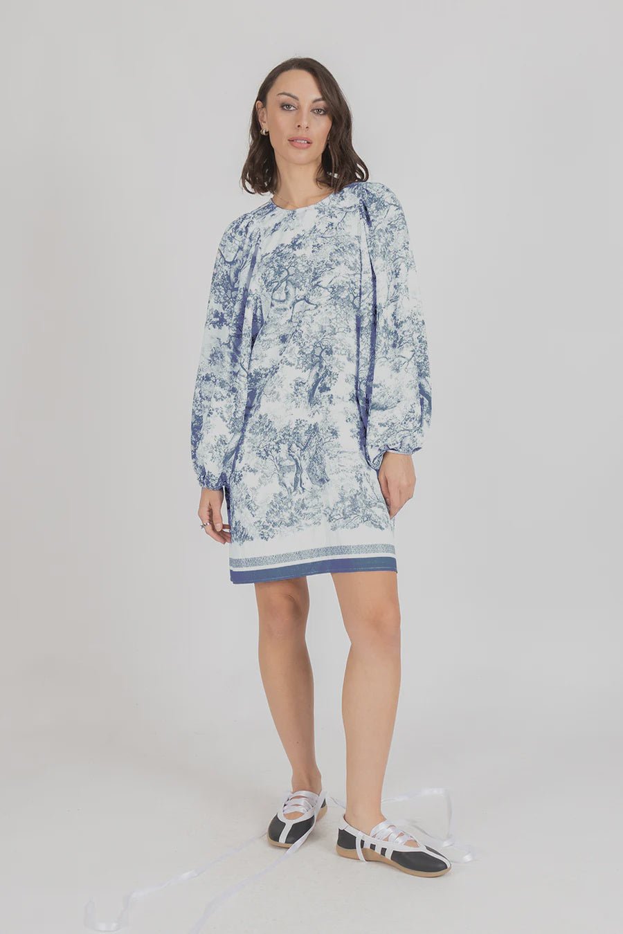 Runaway Dress - Navy - Chillis & More NZ