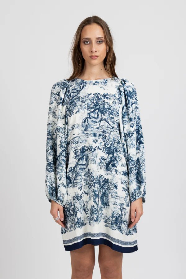 Runaway Dress - Navy - Chillis & More NZ