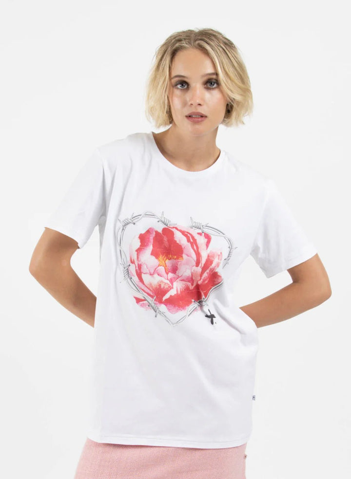 Rush Tee - Caged Rose - Chillis & More NZ