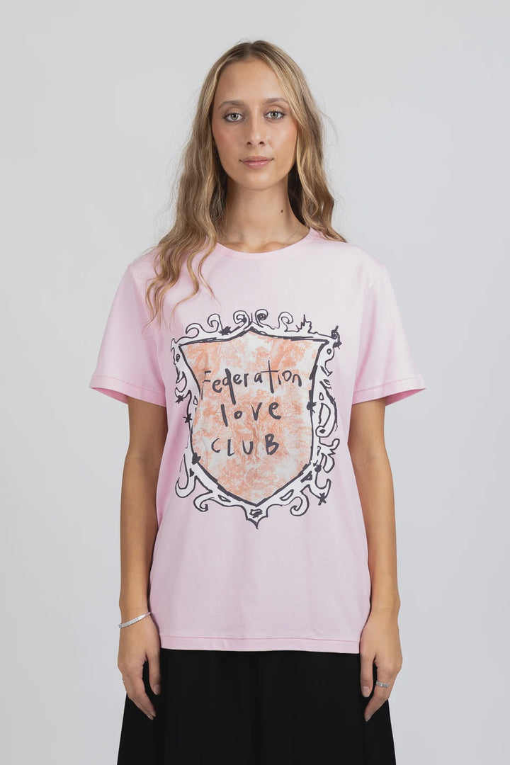 Rush Tee - Love Club - Pink