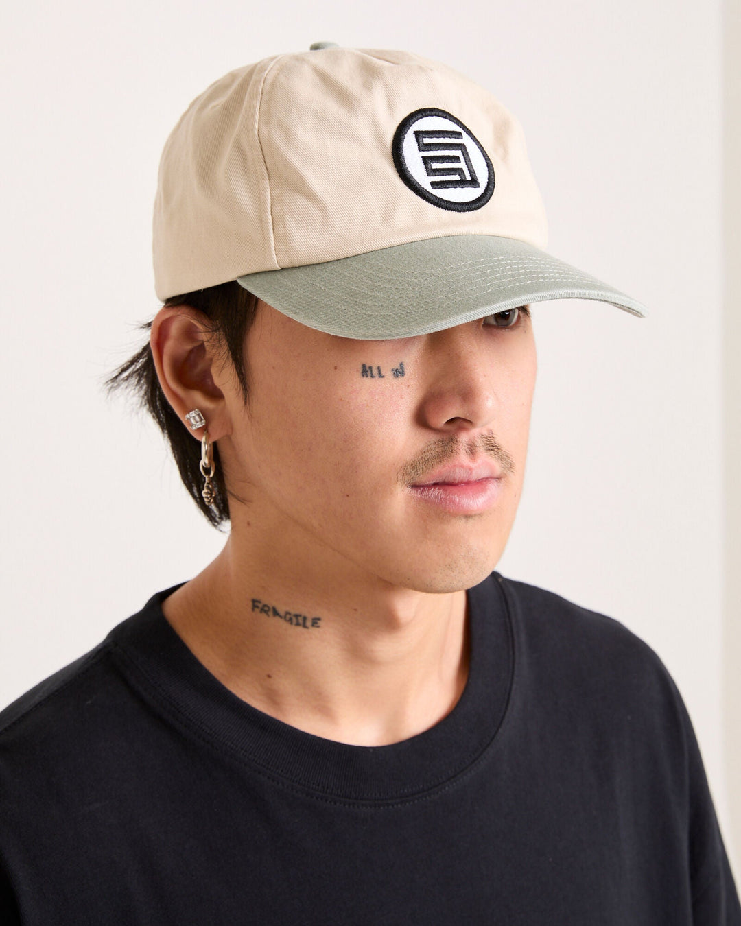 S - Dot Snapback - Sage Green - Chillis & More NZ