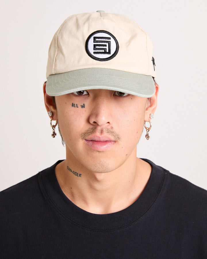 S - Dot Snapback - Sage Green - Chillis & More NZ