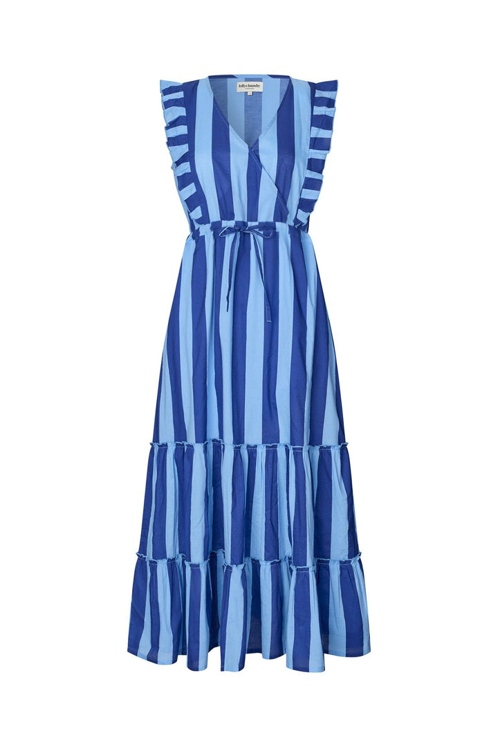 SamoLL Midi Dress SL in Blue - Chillis & More NZ