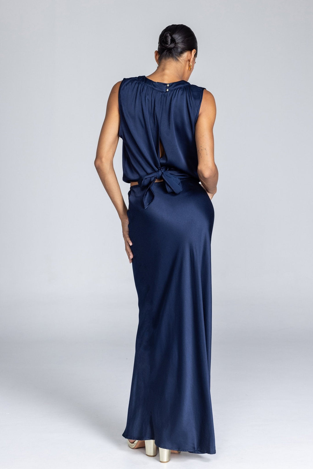 Saturday Skirt - Navy - Chillis & More NZ