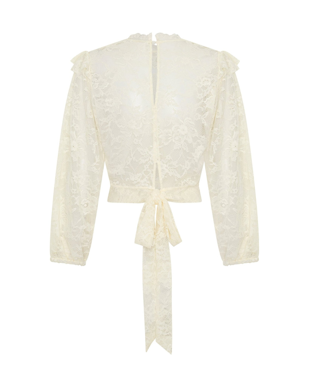Savage Romance Lace Frill Top - Chillis & More NZ