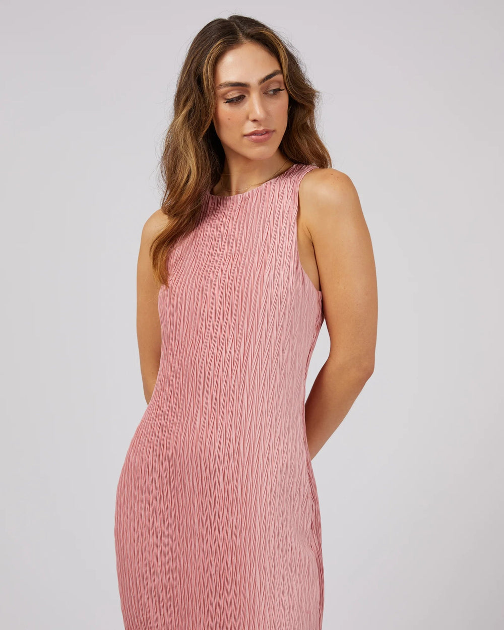 Savannah Maxi Dress - Pink - Chillis & More NZ