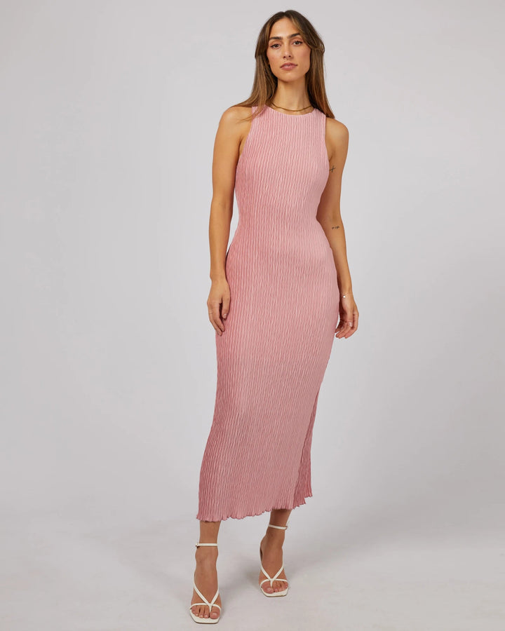 Savannah Maxi Dress - Pink - Chillis & More NZ