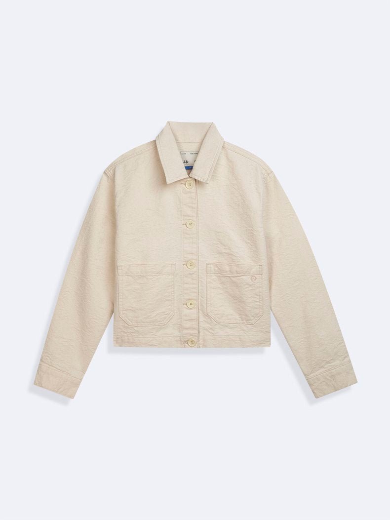 Sereia Comfort Crop Jacket - Nissa Wash - Chillis & More NZ