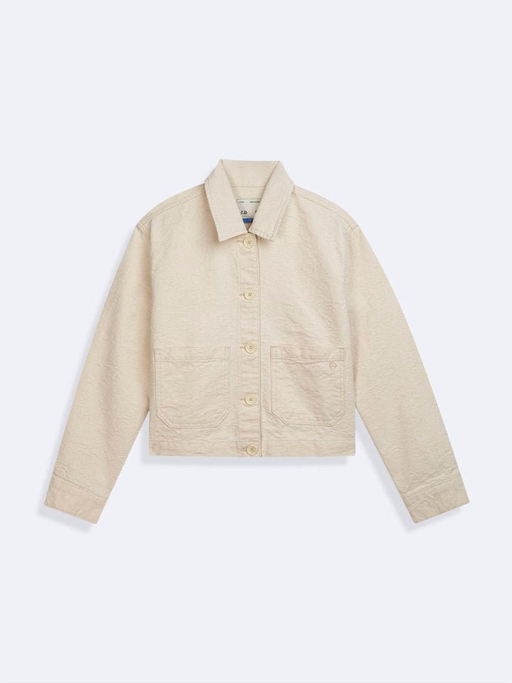 Sereia Comfort Crop Jacket - Nissa Wash - Chillis & More NZ