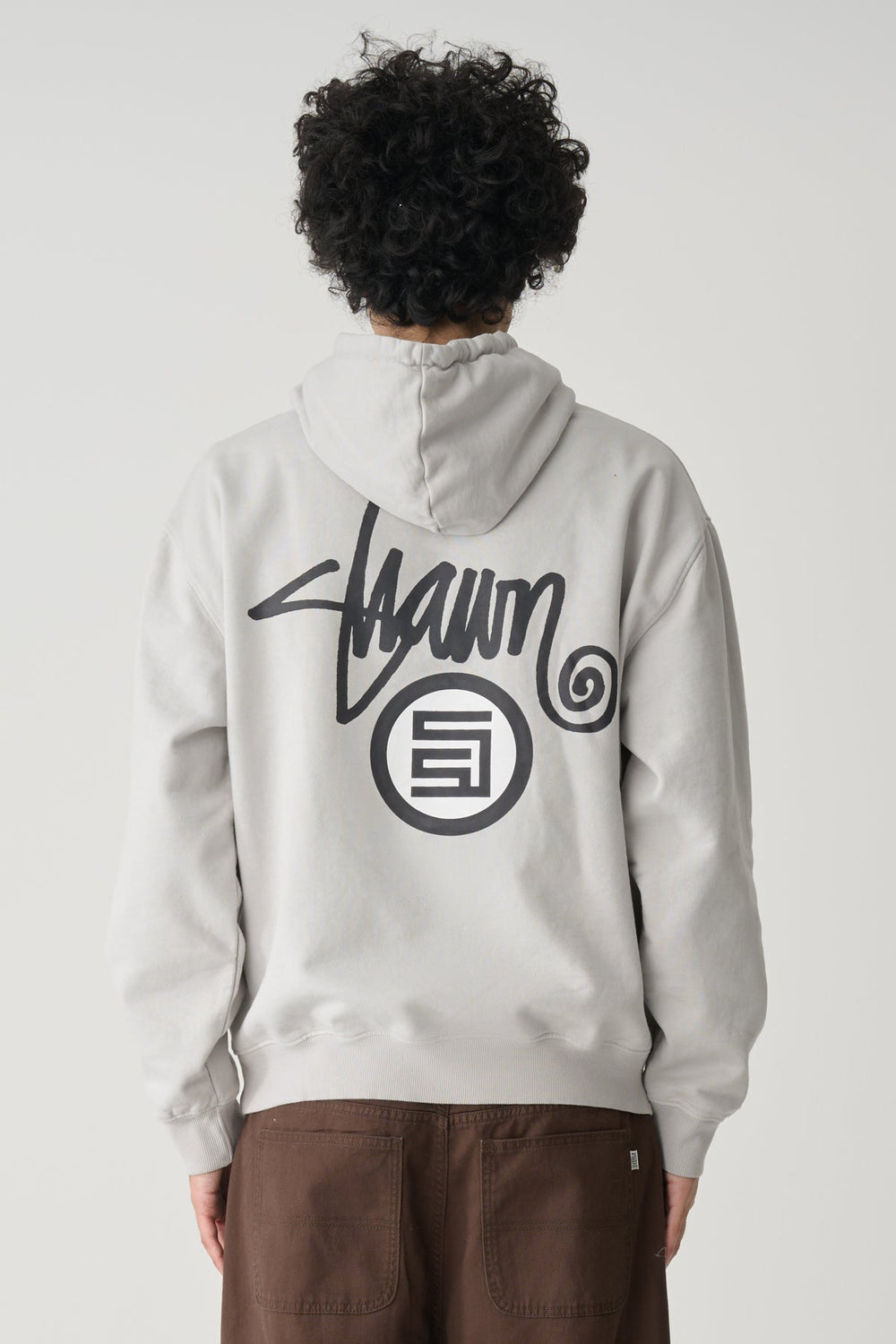 Shawn Dot Hood - Washed Grey - Chillis & More NZ