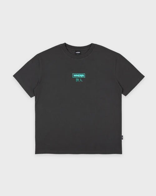 Shodo Box Fit Tee - Faded Black - Chillis & More NZ