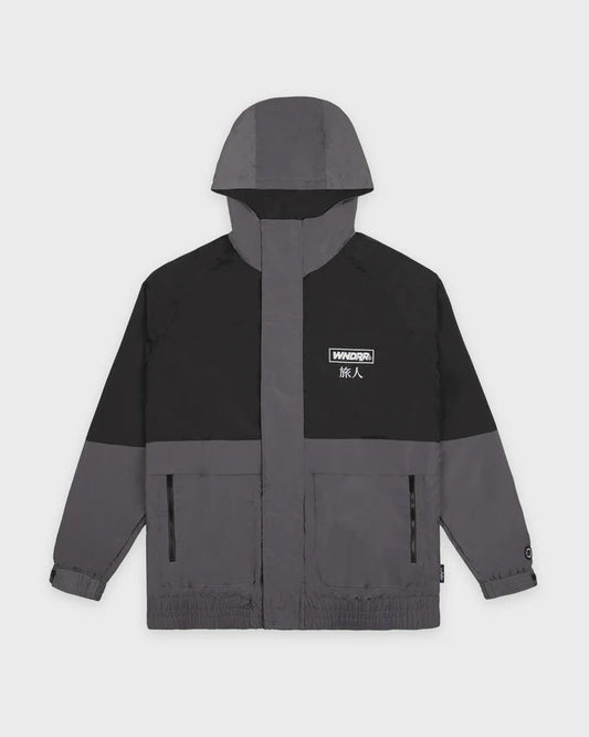 Shodo Spray Jacket - Black/Grey - Chillis & More NZ