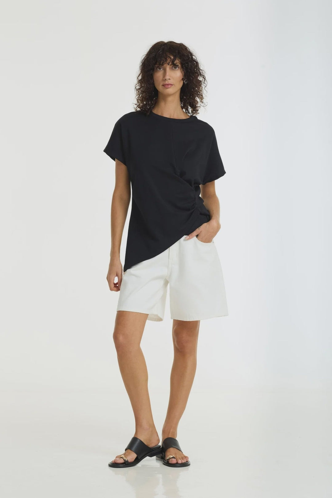 Sienna Shorts - Off White - Chillis & More NZ