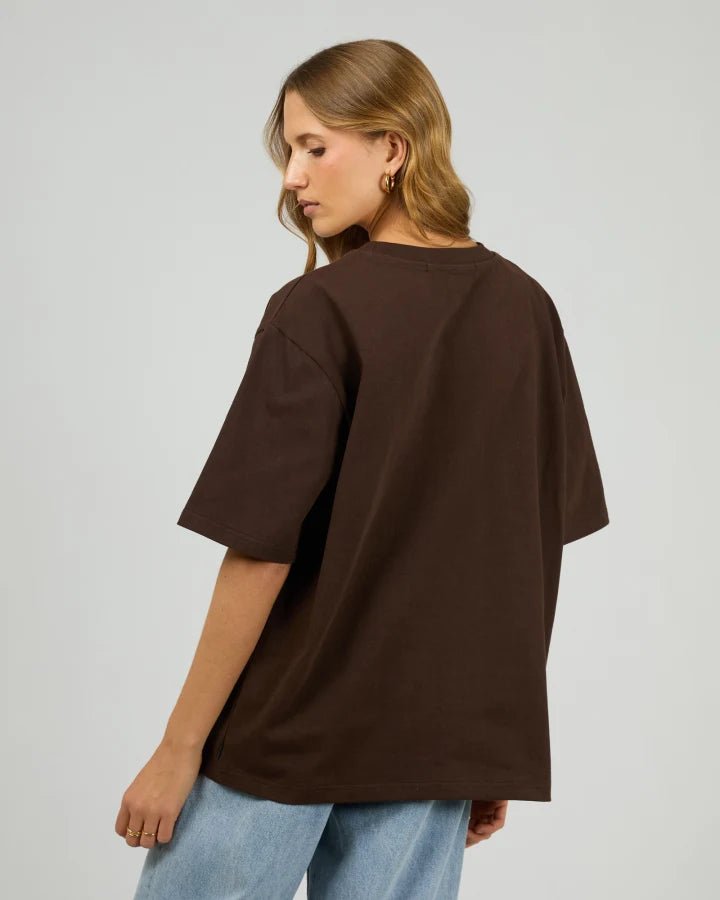 Silent Luxe Tee - Chocolate - Chillis & More NZ