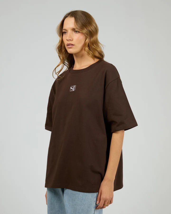 Silent Luxe Tee - Chocolate - Chillis & More NZ