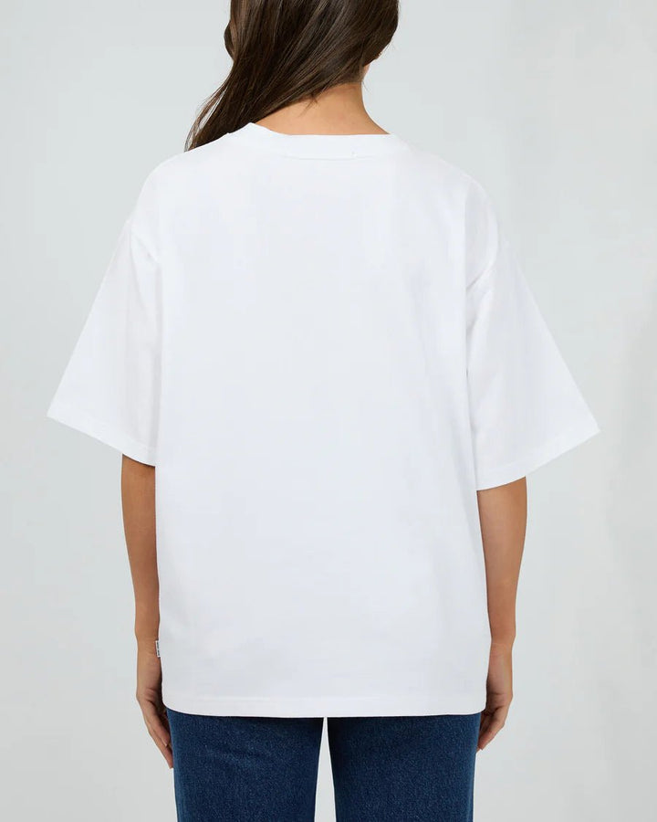 Silent Luxe Tee - White - Chillis & More NZ