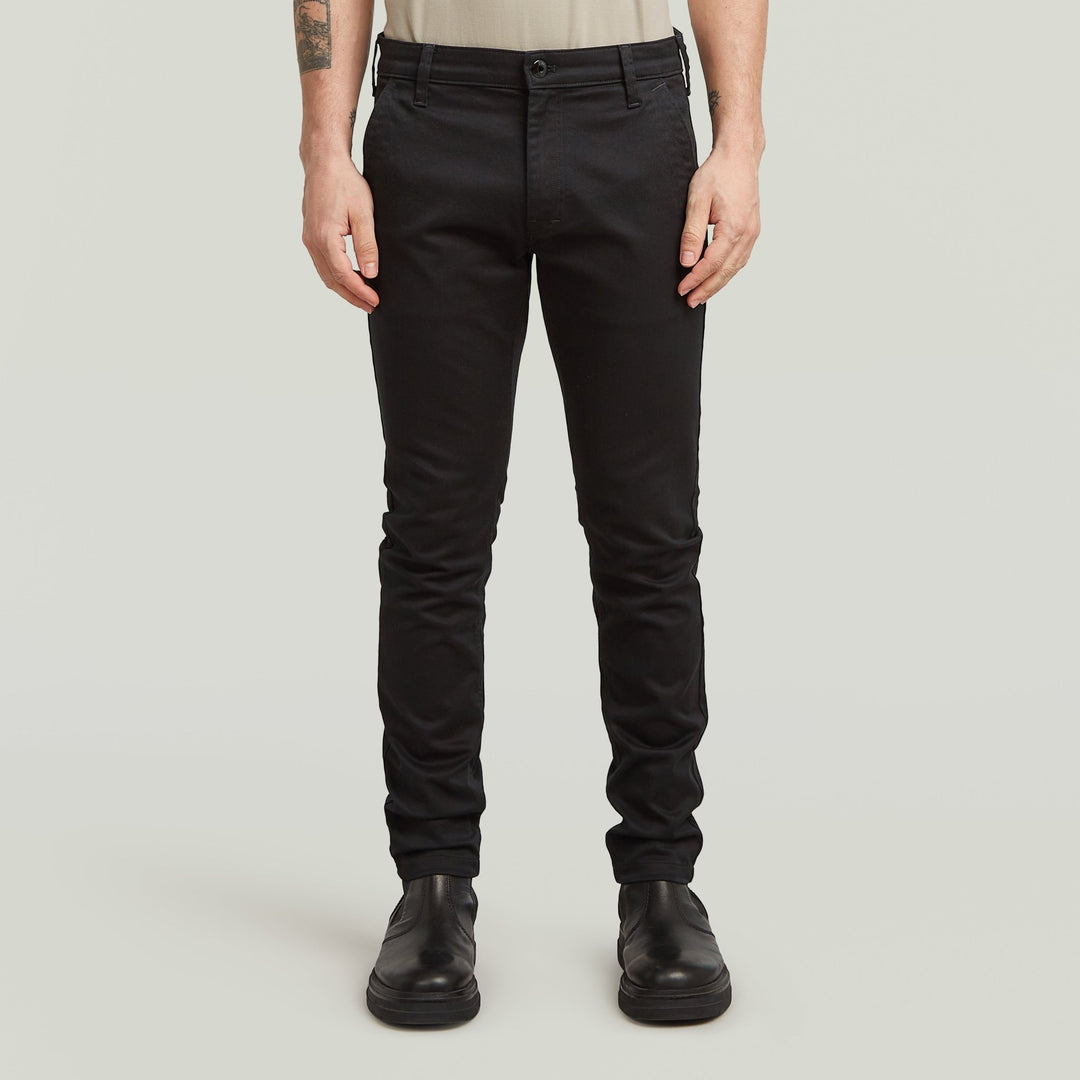 Skinny Chino 3.0 - Dark Black - Chillis & More NZ