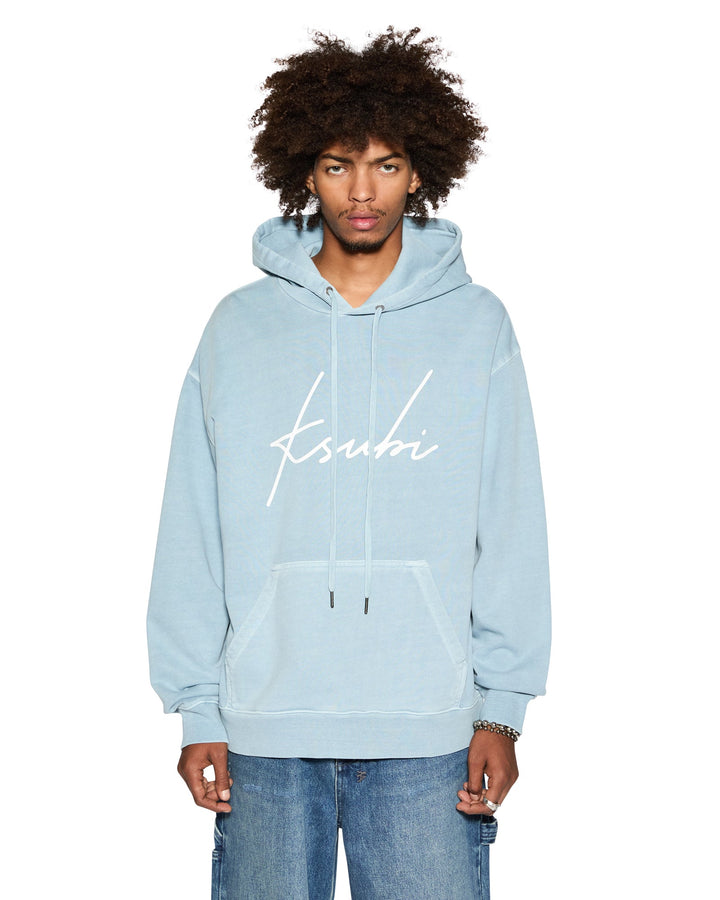 Skript Biggie Hoodie - Ice Blue - Chillis & More NZ