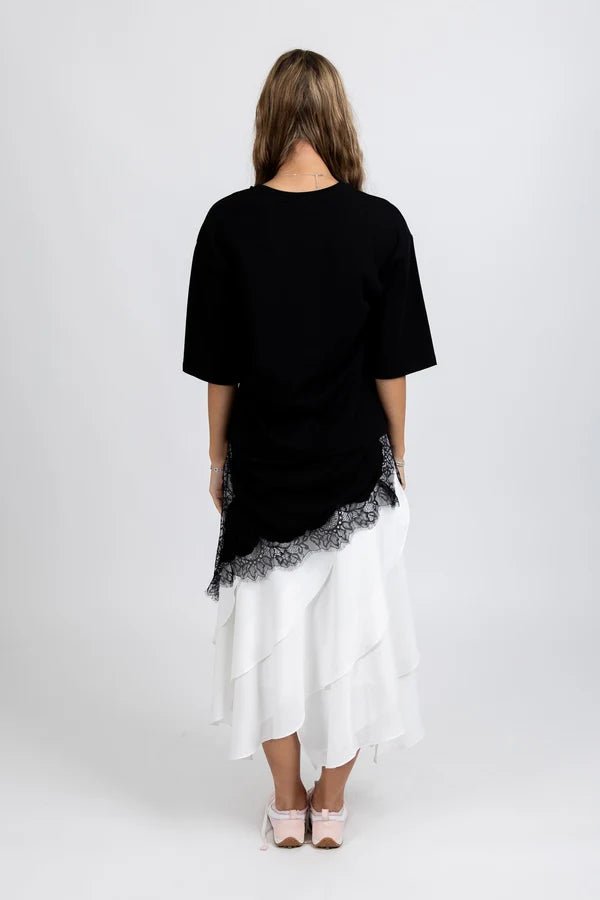 Skylar Top - Black - Chillis & More NZ