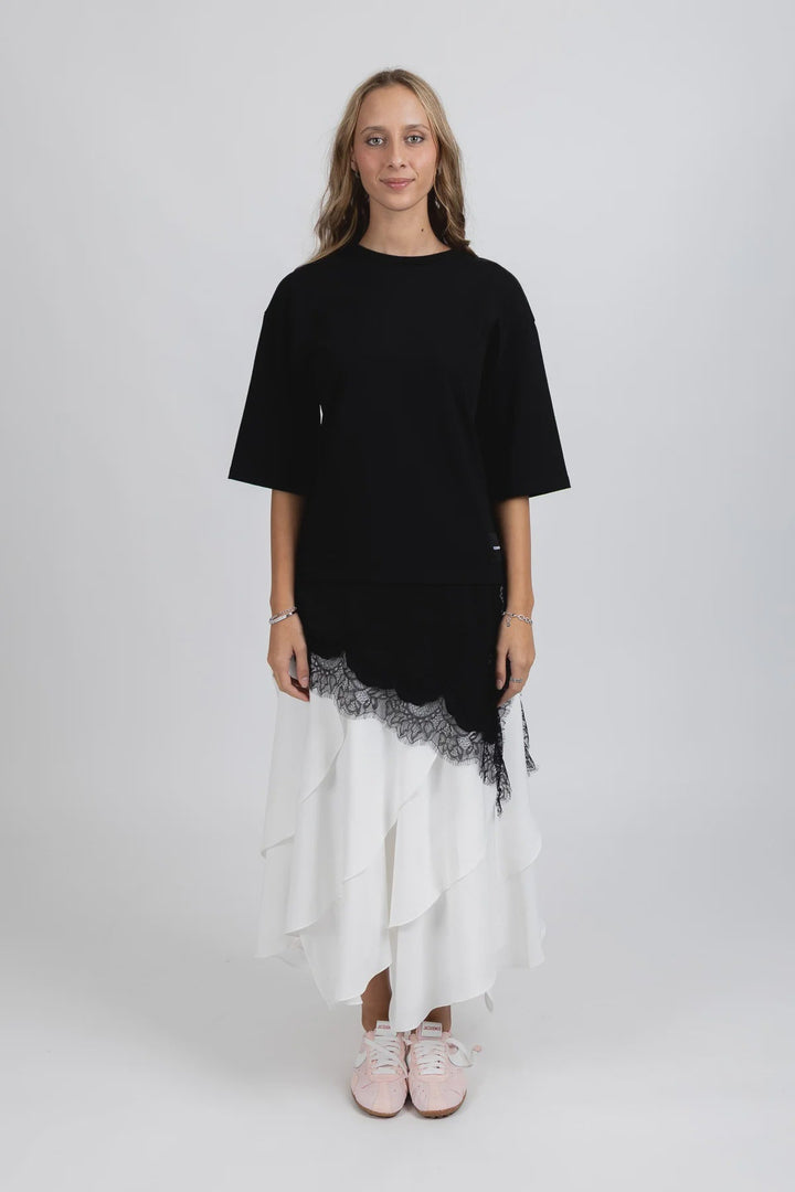 Skylar Top - Black - Chillis & More NZ