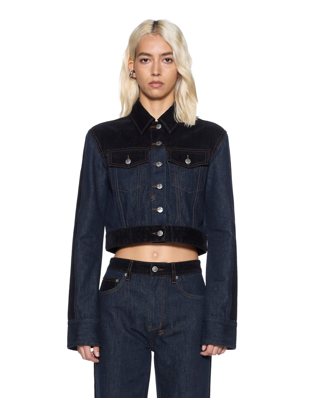 Slim Trucker Jacket - Vixen Spliced - Chillis & More NZ