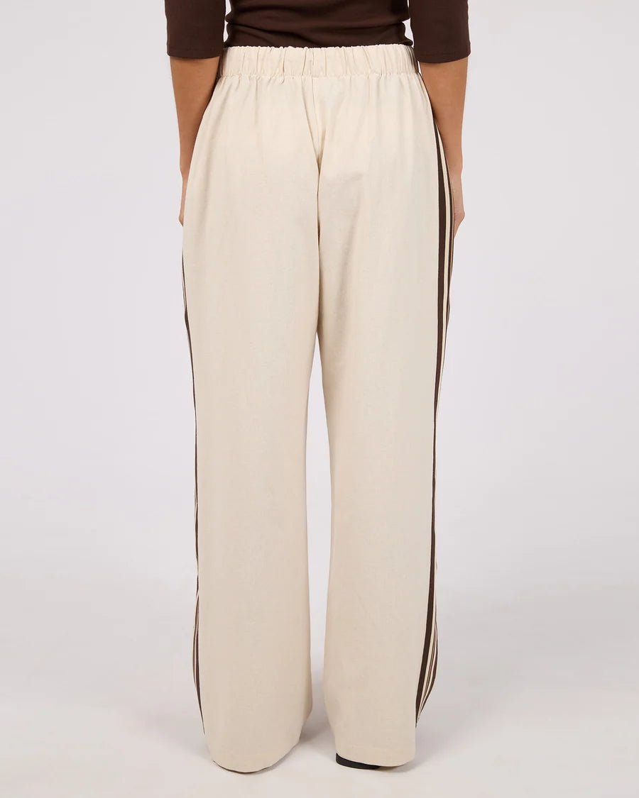 Sloane Trim Pant - Natural - Chillis & More NZ