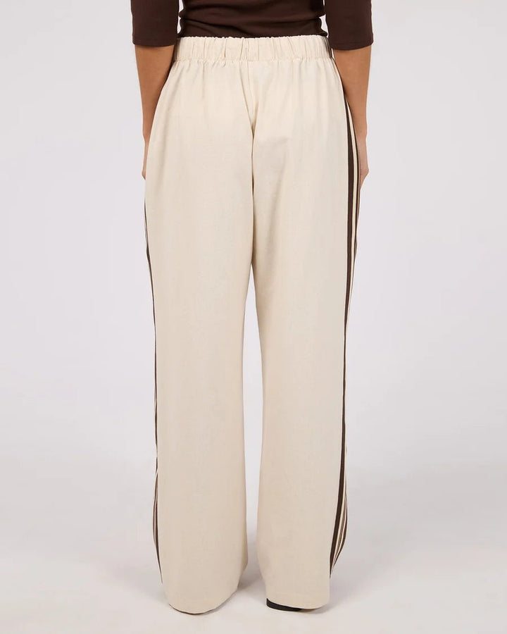 Sloane Trim Pant - Natural - Chillis & More NZ