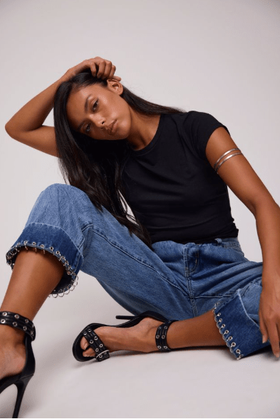 Smiths Low Waist Tailored Denim Jean - Pretty Blue - Chillis & More NZ