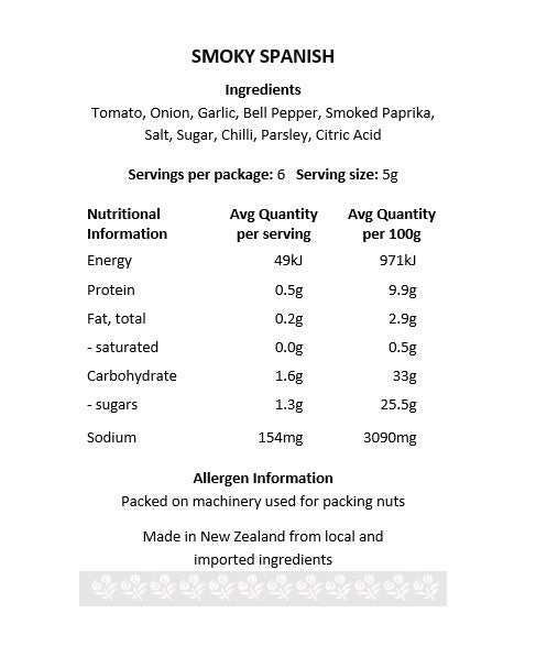 Smoky Spanish - Dip - Chillis & More NZ