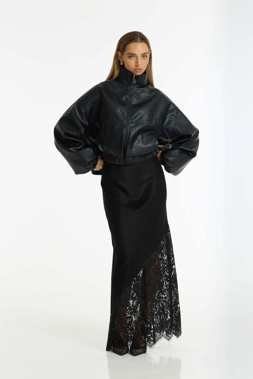 Softly Spoken Skirt - Black Lace - Chillis & More NZ
