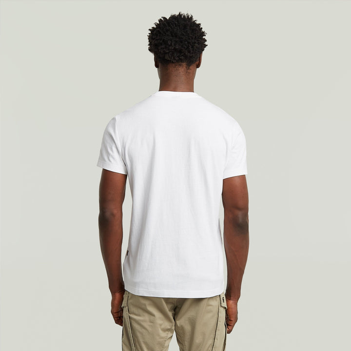 Spray G Logo R Tee - White - Chillis & More NZ