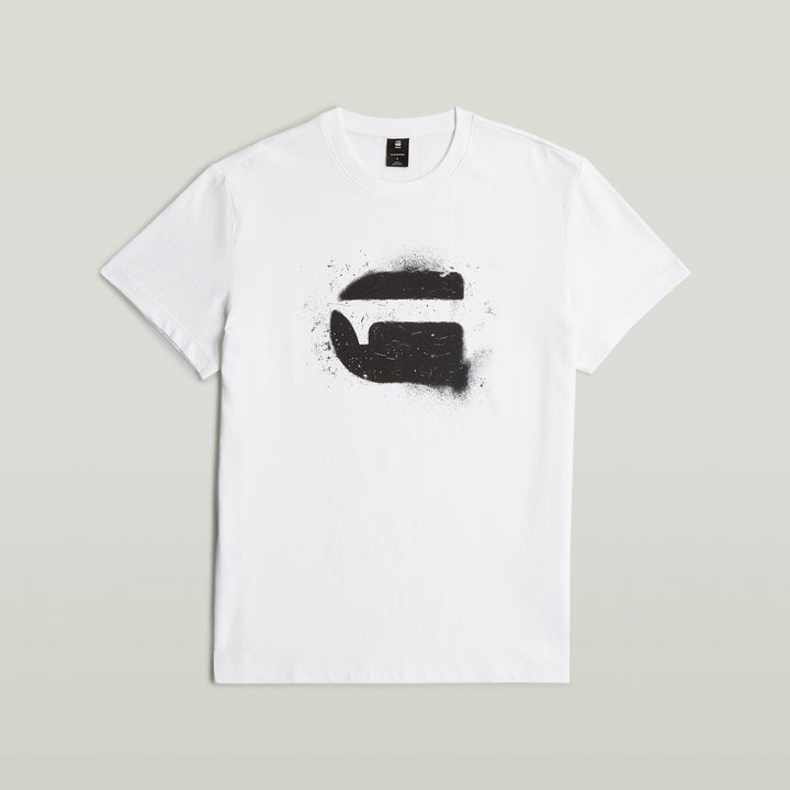 Spray G Logo R Tee - White - Chillis & More NZ