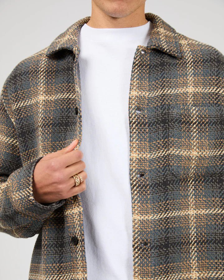 Stature Overshirt - Brown - Chillis & More NZ