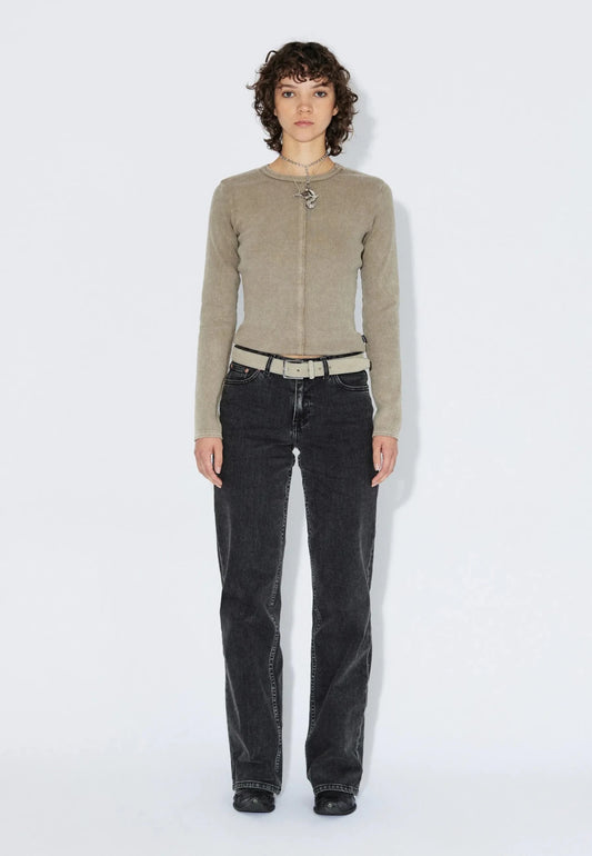 Stella Rib - Washed Khaki - Chillis & More NZ
