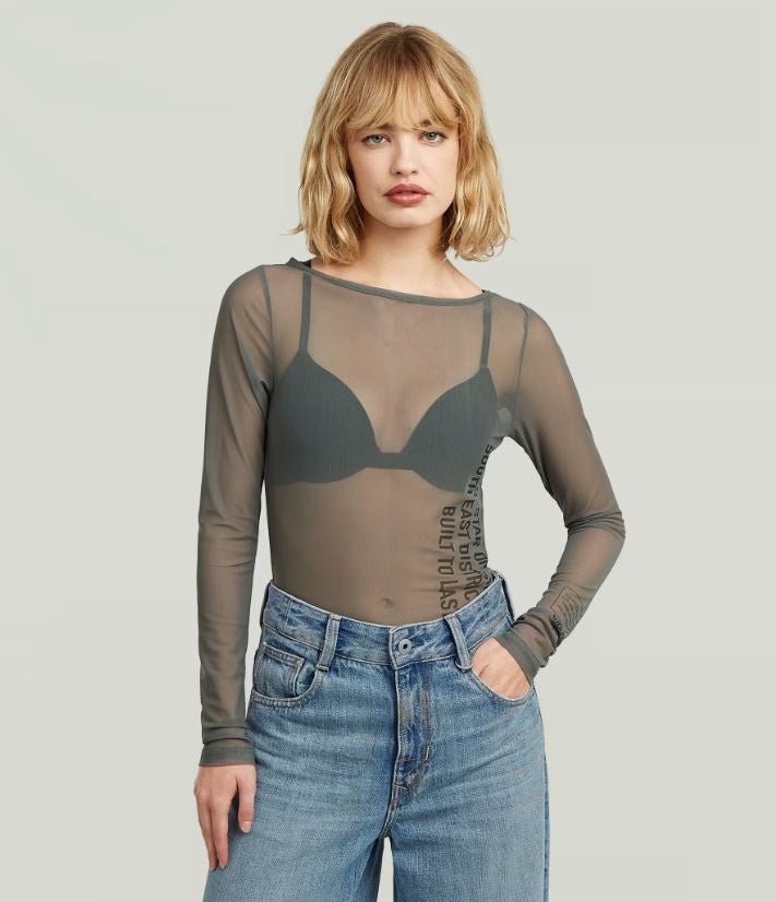 Stencil Boat Slim Top - Chillis & More NZ