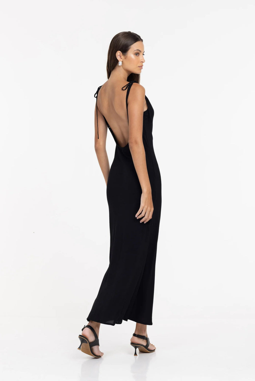 Still Falling Dress - Black - Chillis & More NZ