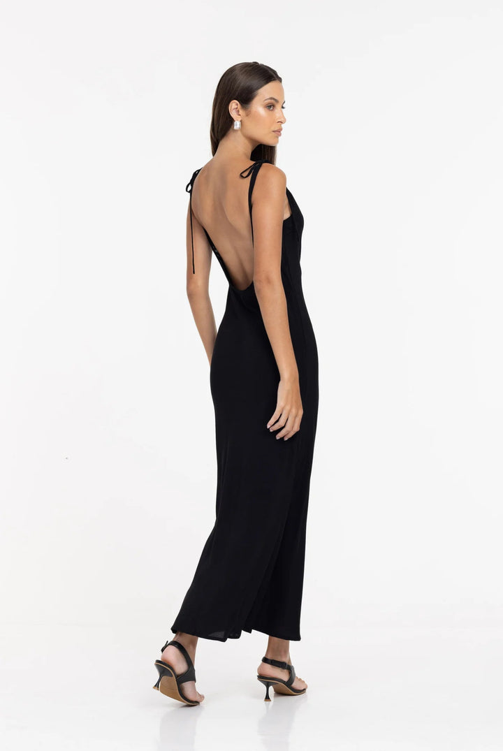 Still Falling Dress - Black - Chillis & More NZ