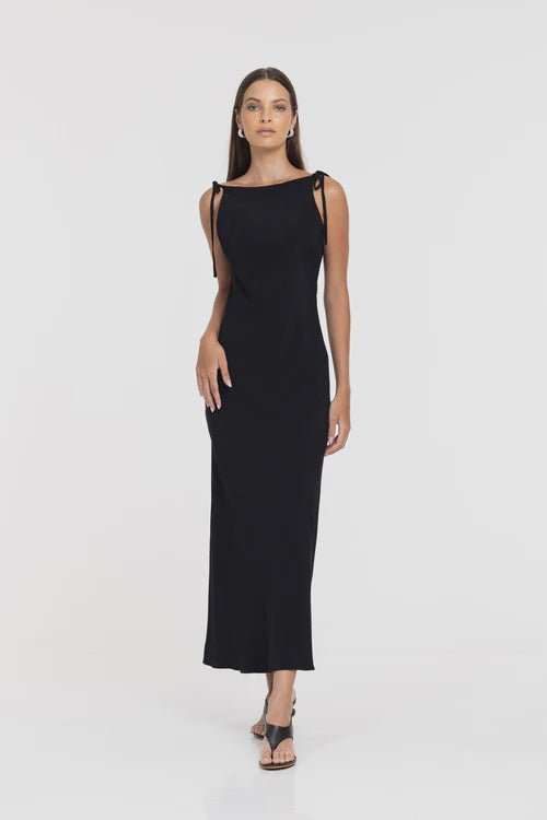 Still Falling Dress - Black - Chillis & More NZ