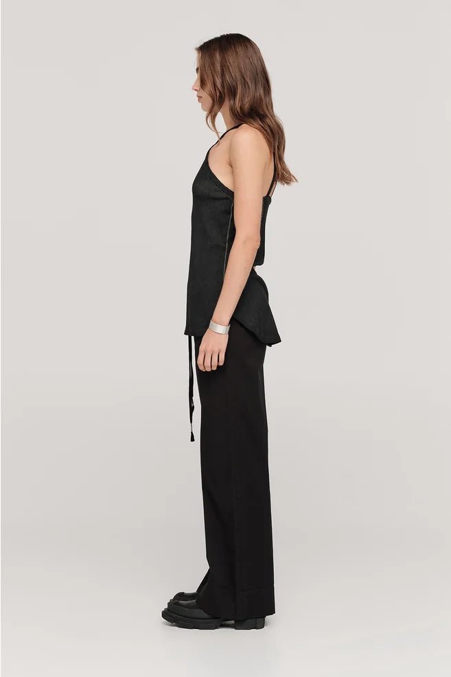 Straight Extended Tank - Blackened Grey - Chillis & More NZ