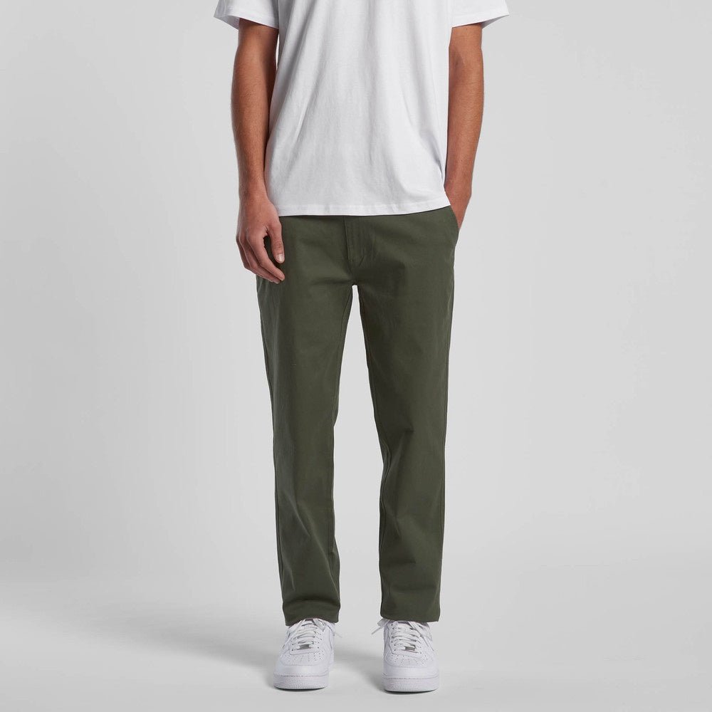 Straight Pants - Army - Chillis & More NZ