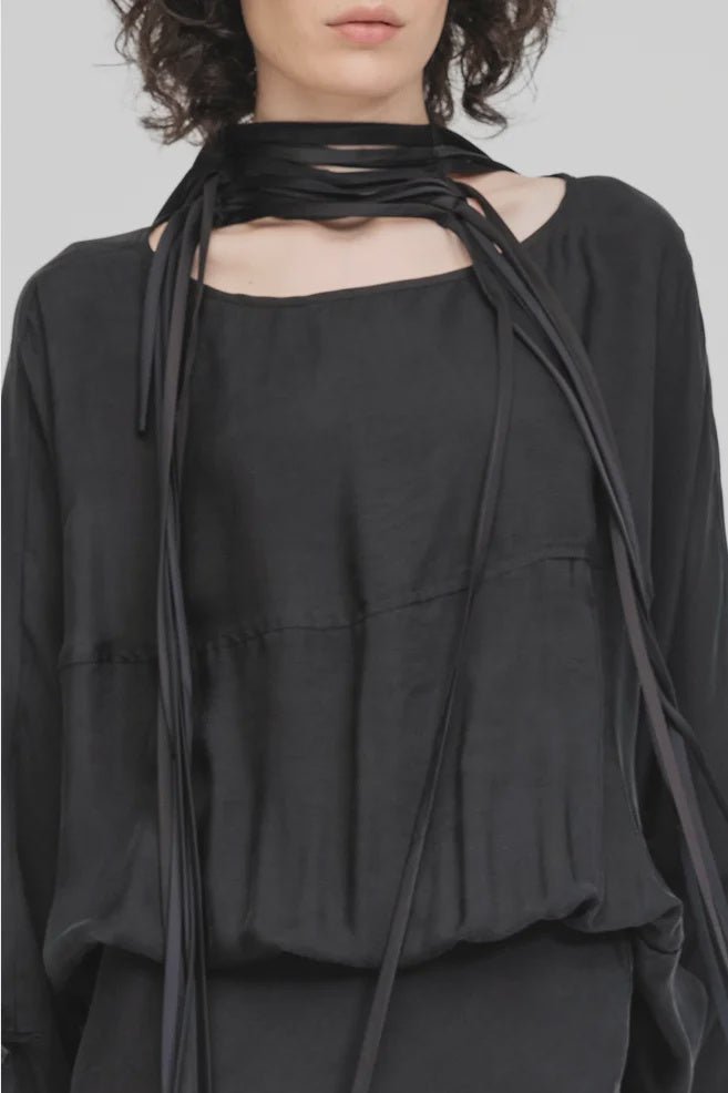 Strand Neck Piece - Black - Chillis & More NZ