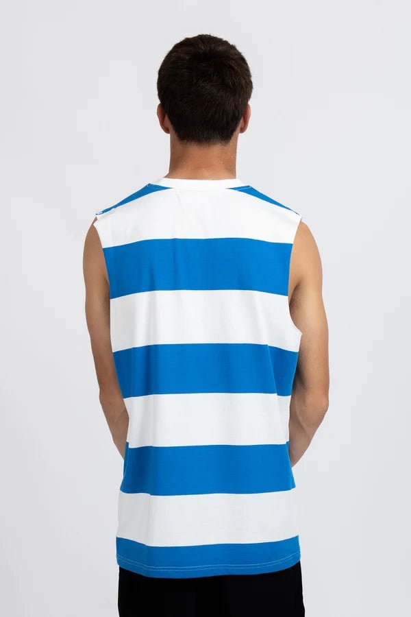 Striped Our Tank - Harbour/White - Chillis & More NZ
