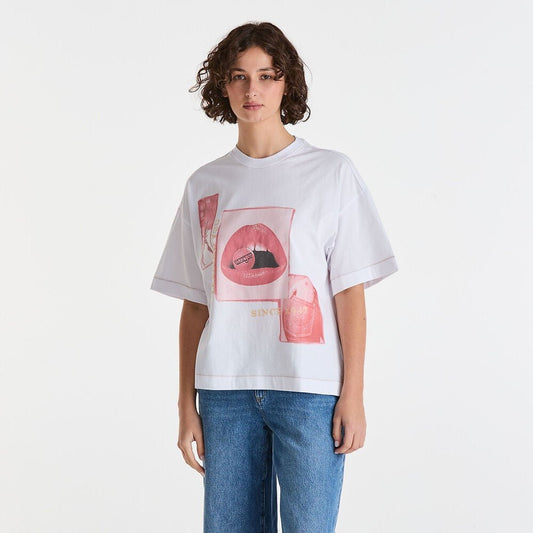 Stung Boxed Tee - White - Chillis & More NZ