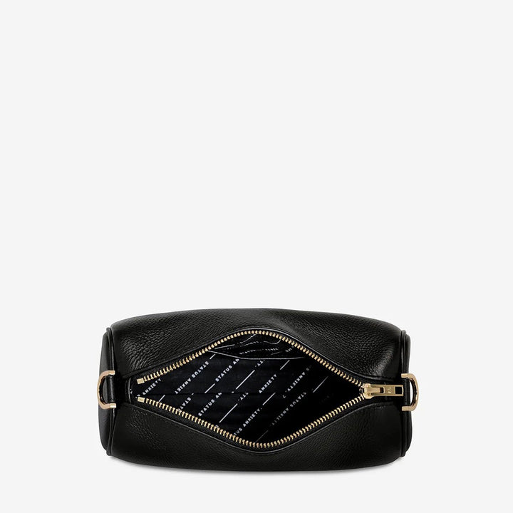 Sunblind Handbag - Black/Brushed Gold - Chillis & More NZ