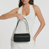 Sunblind Handbag - Black/Brushed Gold - Chillis & More NZ