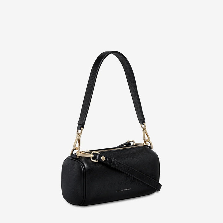 Sunblind Handbag - Black/Brushed Gold - Chillis & More NZ
