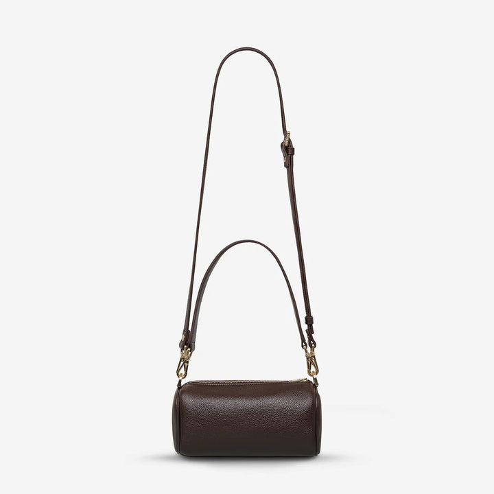 Sunblind Handbag - Cocoa/Brushed Gold - Chillis & More NZ